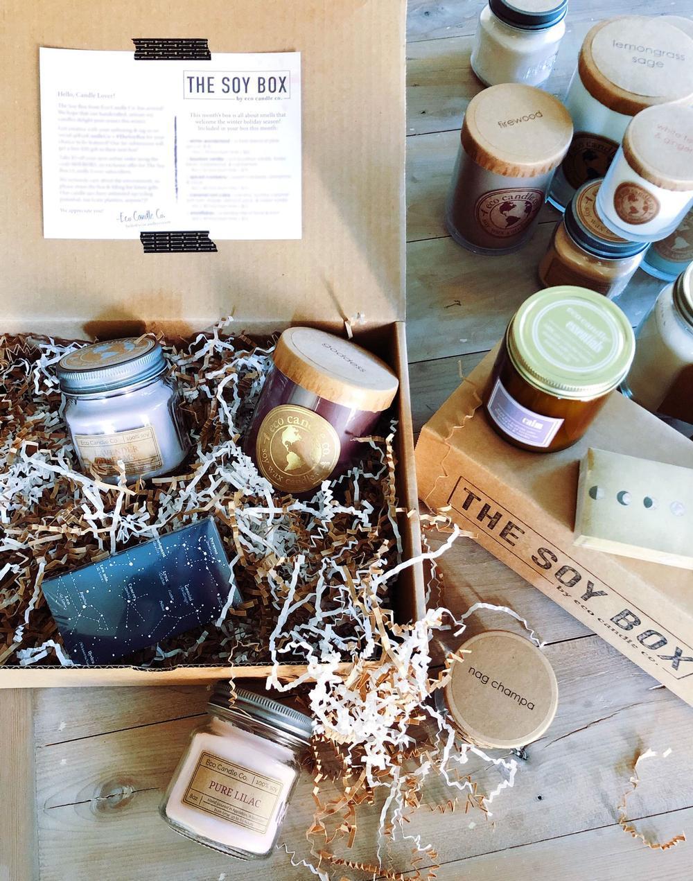 Eco Candle Co. | The Soy Box Subscription